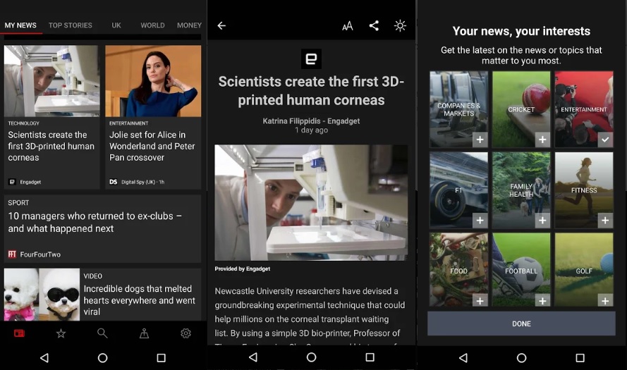 Microsoft News Android app1 | Technea.gr - Χρήσιμα νέα τεχνολογίας