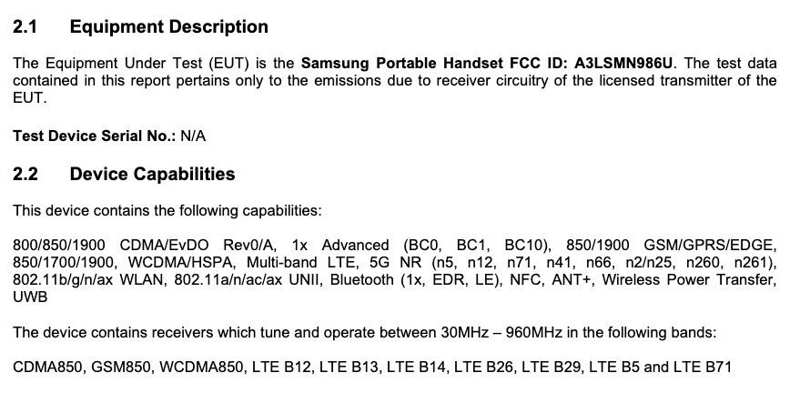 Galaxy Note 20 Plus SM N986U FCC 5G | Technea.gr - Χρήσιμα νέα τεχνολογίας