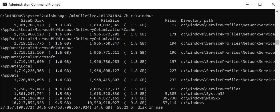 Windows 10 DiskUsage1 | Technea.gr - Χρήσιμα νέα τεχνολογίας