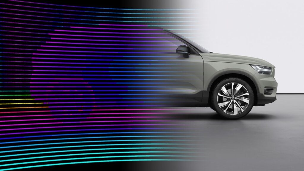 276515 Volvo XC40 Recharge LiDAR Visualisation | Technea.gr - Χρήσιμα νέα τεχνολογίας