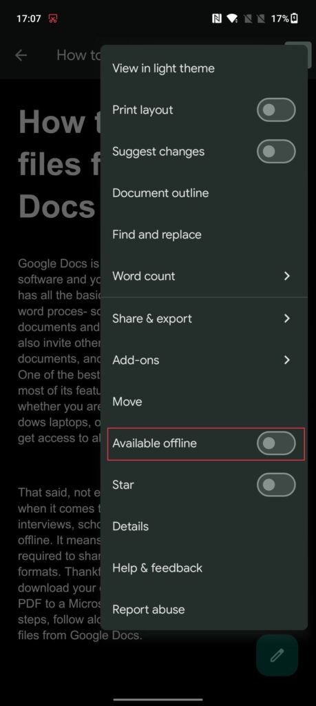 download google docs file offline 21 | Technea.gr - Χρήσιμα νέα τεχνολογίας